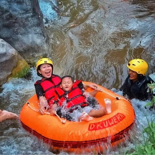 From Ubud: Lazy Cave River Tubing Adventure with Optional ATV or Rice Terrace Tour