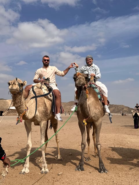 Hurghada: Desert Safari with Quad Bike, Dune Buggy, Camel Ride & Bedouin Village Experience