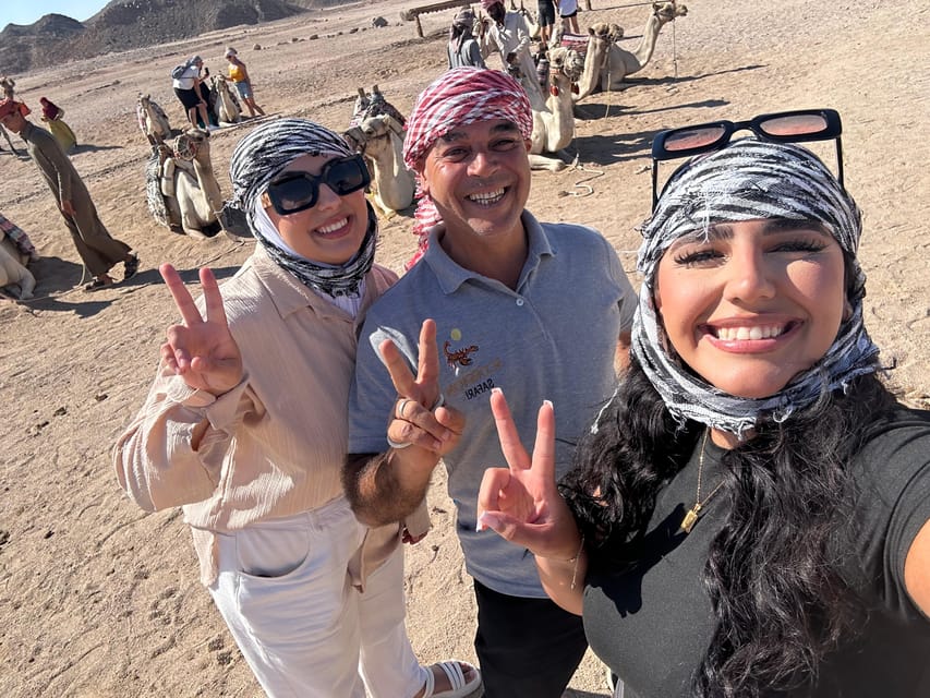 Hurghada: Desert Safari with Quad Bike, Dune Buggy, Camel Ride & Bedouin Village Experience
