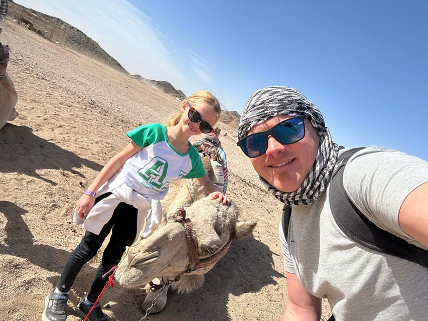 Hurghada: Desert Safari with Quad Bike, Dune Buggy, Camel Ride & Bedouin Village Experience
