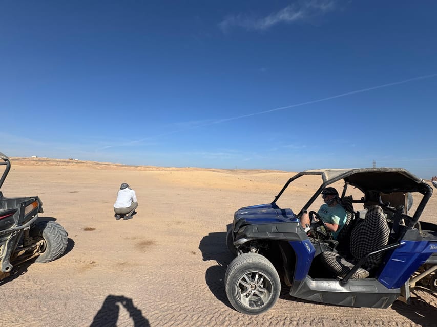 Hurghada: Desert Safari with Quad Bike, Dune Buggy, Camel Ride & Bedouin Village Experience