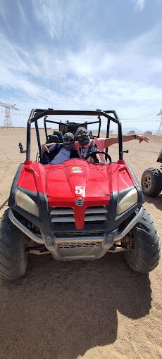 Hurghada: Quad Bike Desert Safari with Sea and Mountain Views