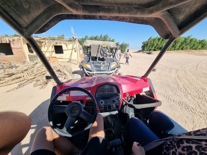 Hurghada: Quad Bike Desert Safari with Sea and Mountain Views