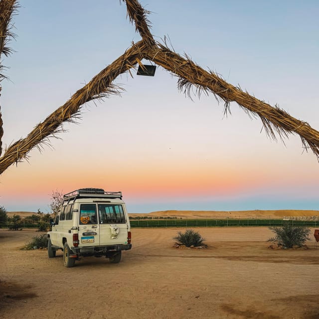 Hurghada: Stargazing and Bedouin Farm Desert Safari with Dinner