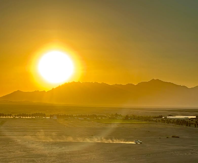 Hurghada: Stargazing and Bedouin Farm Desert Safari with Dinner