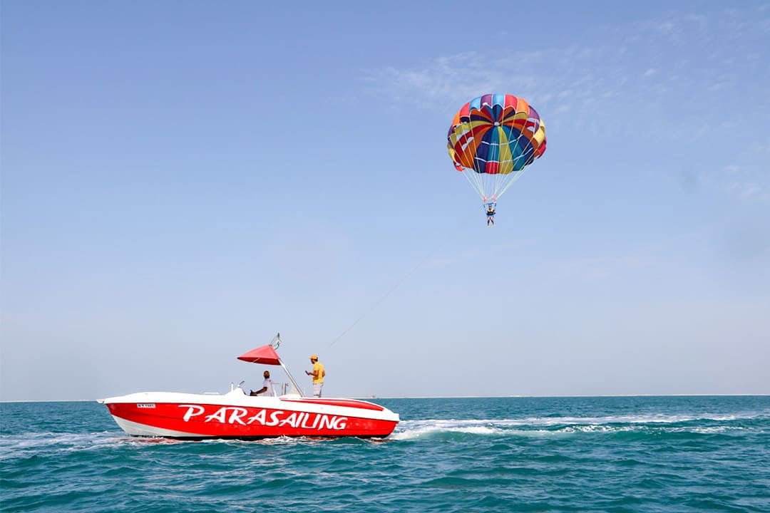 Dubaï : Expérience de parachute ascensionnel à la Marina