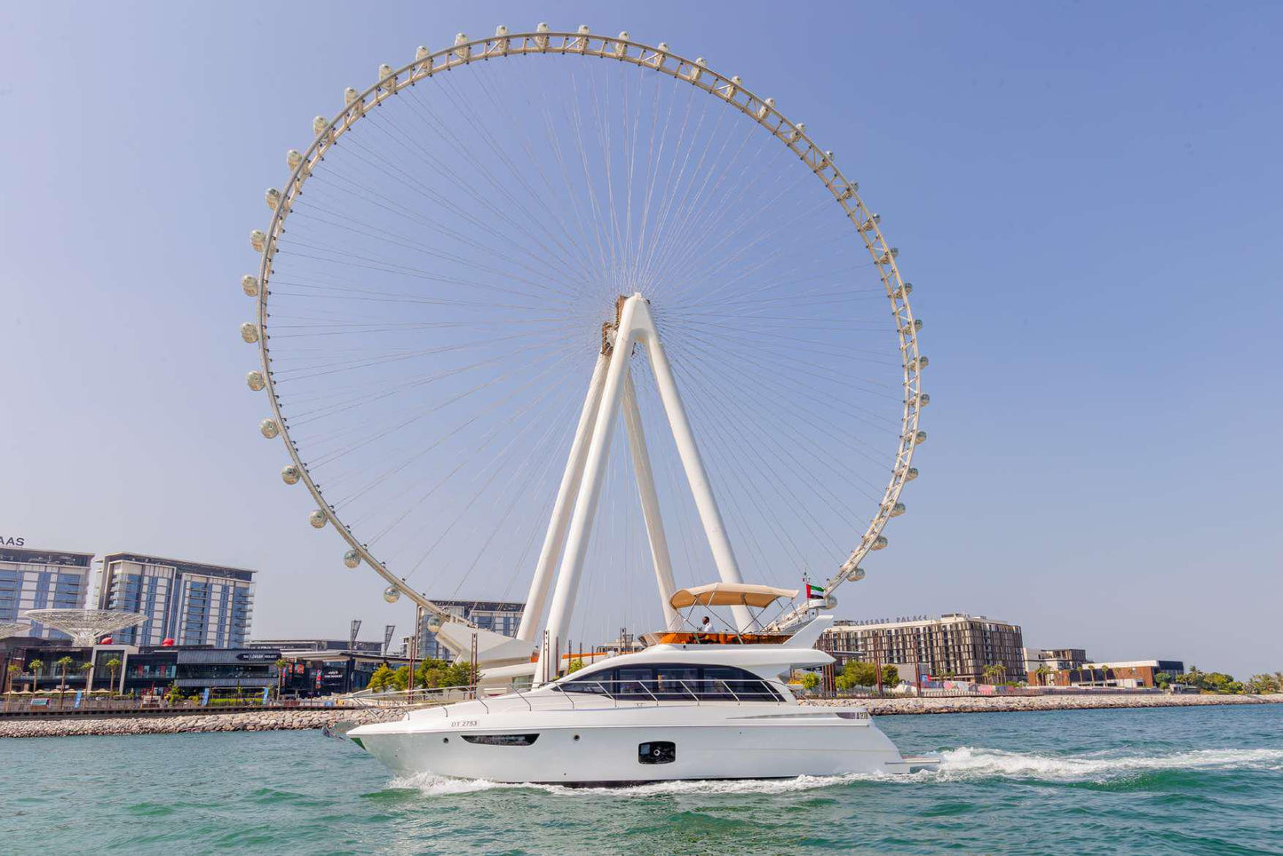 Dubai: Viva 52 Fuß Luxusyacht, Privatvermietung