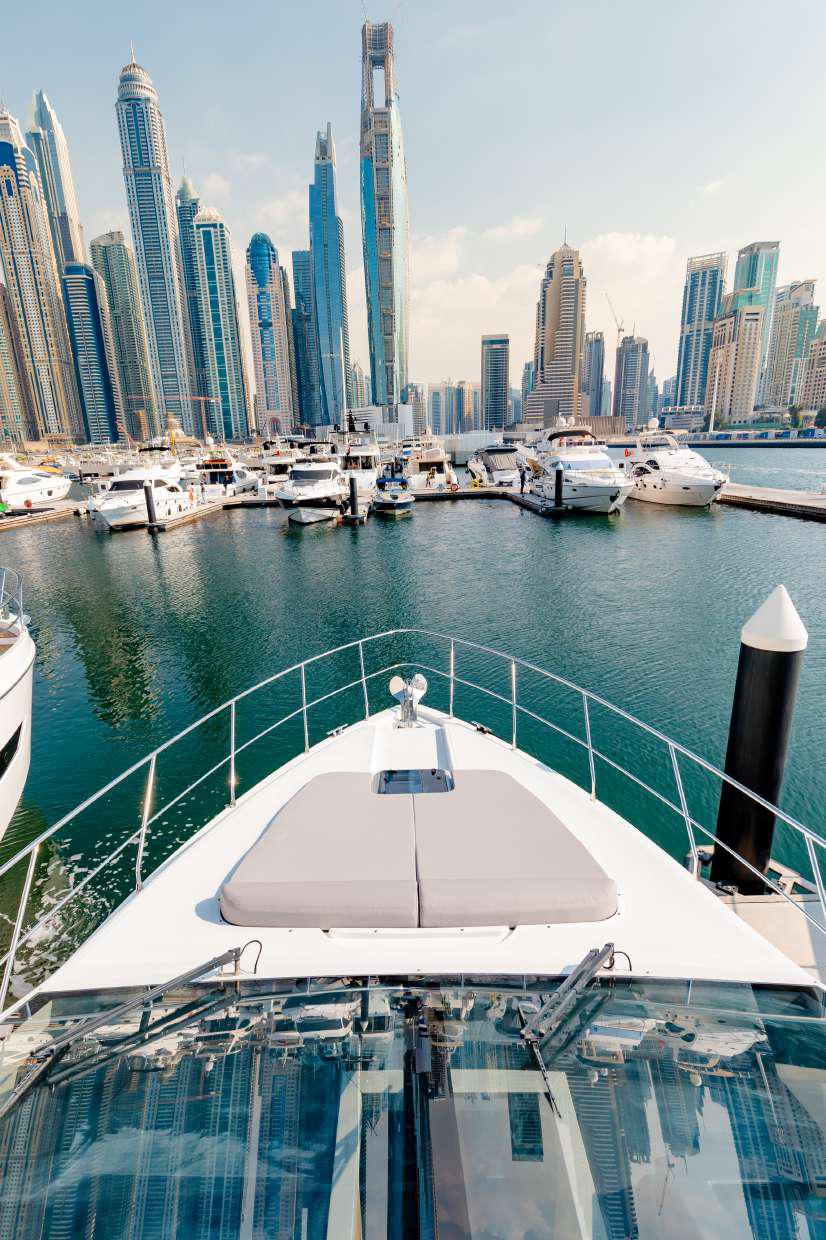 Dubai: Viva 52 Fuß Luxusyacht, Privatvermietung