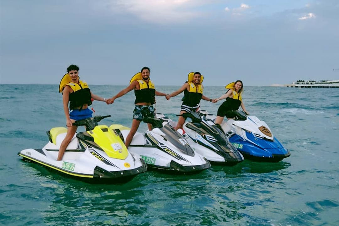 Dubai: experiência de passeio de jet ski na marina