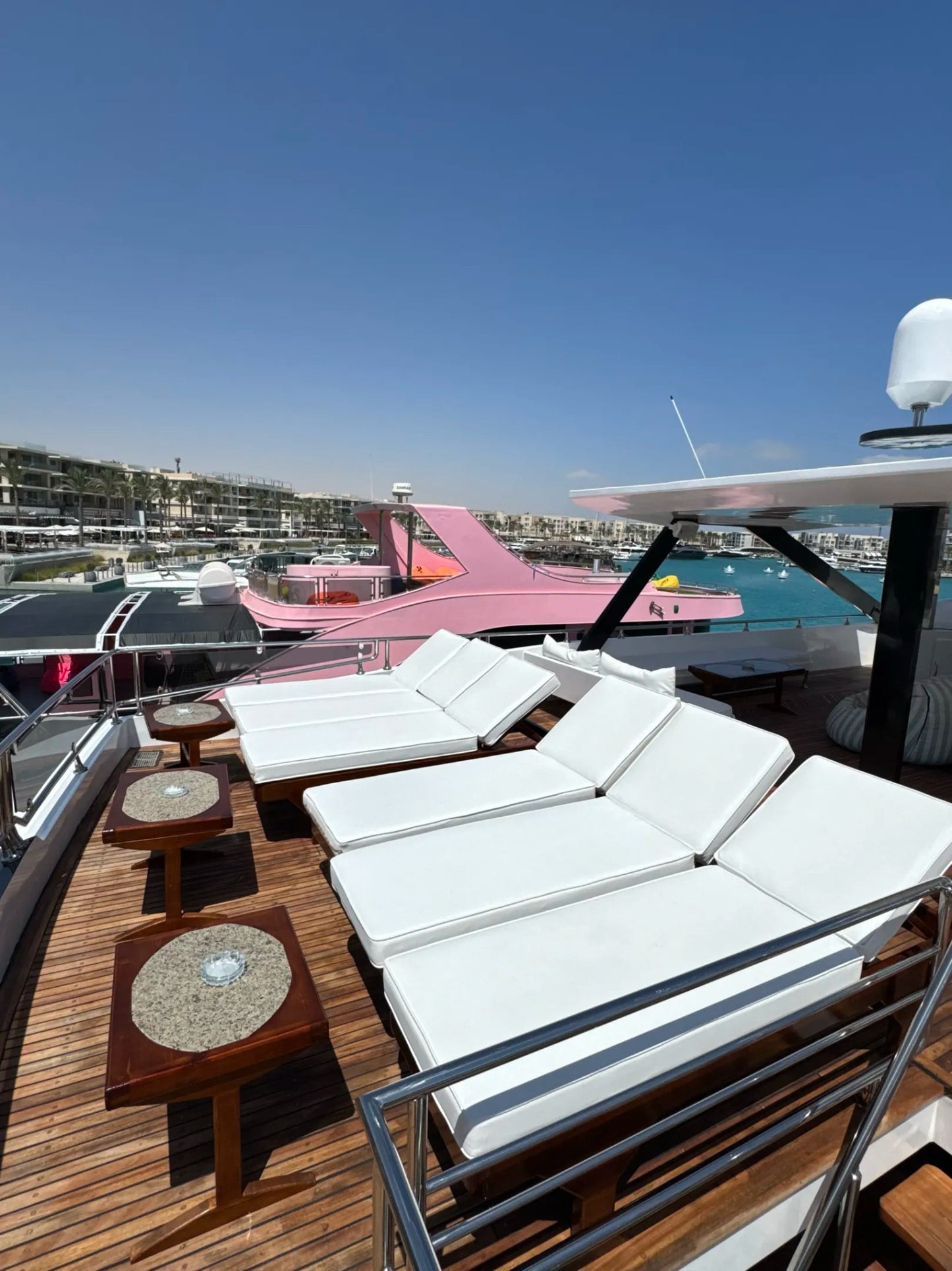 Marassi: Private Luxury Yacht Trip with Swimming and Optional Lunch in North Coast