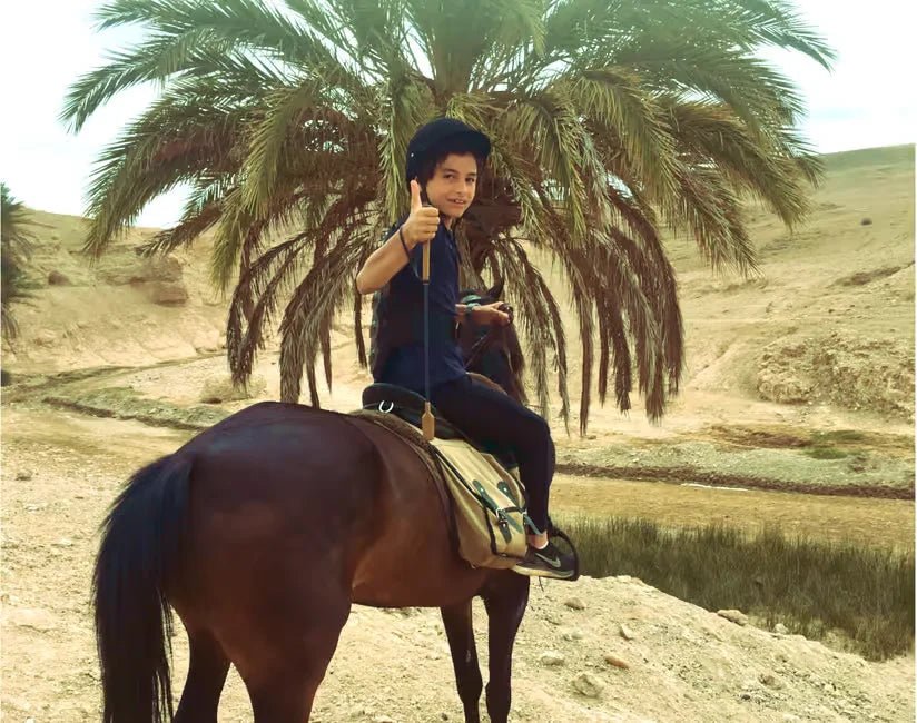 Marrakech: Horseback Riding Tour in Palmeraie Oasis with Hotel Pickup