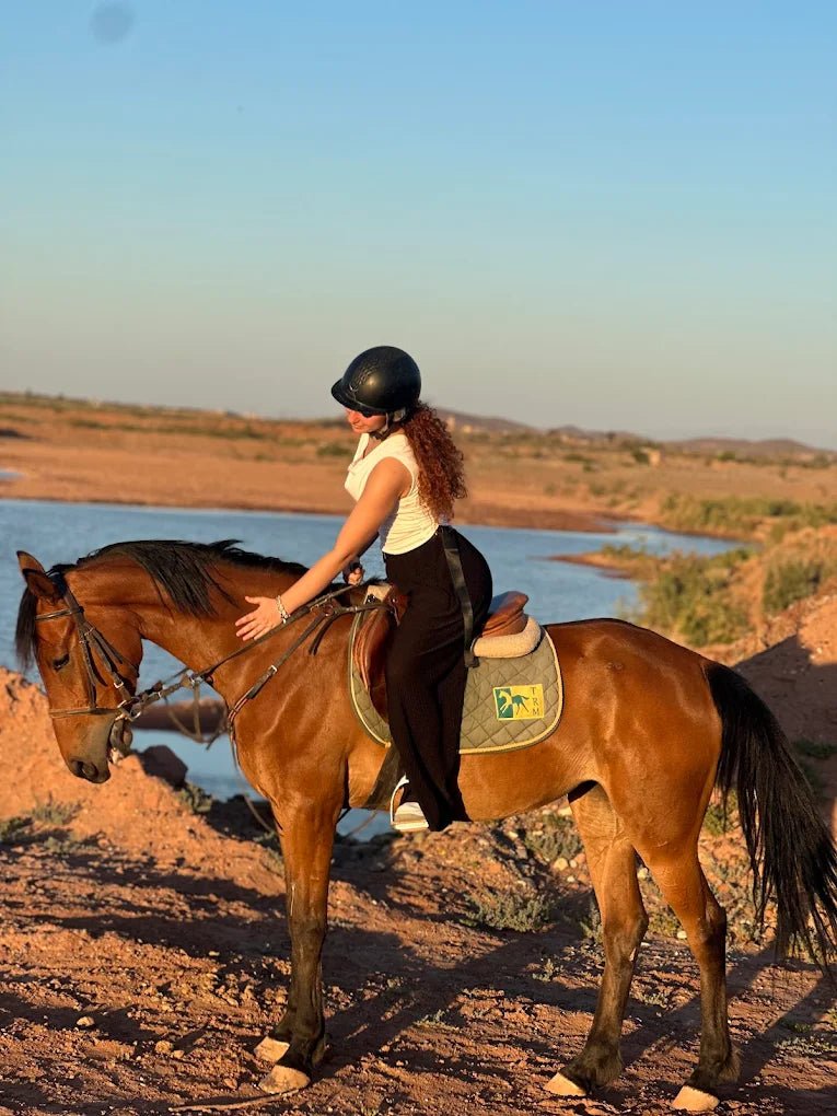 Marrakech: Horseback Riding Tour in Palmeraie Oasis with Hotel Pickup