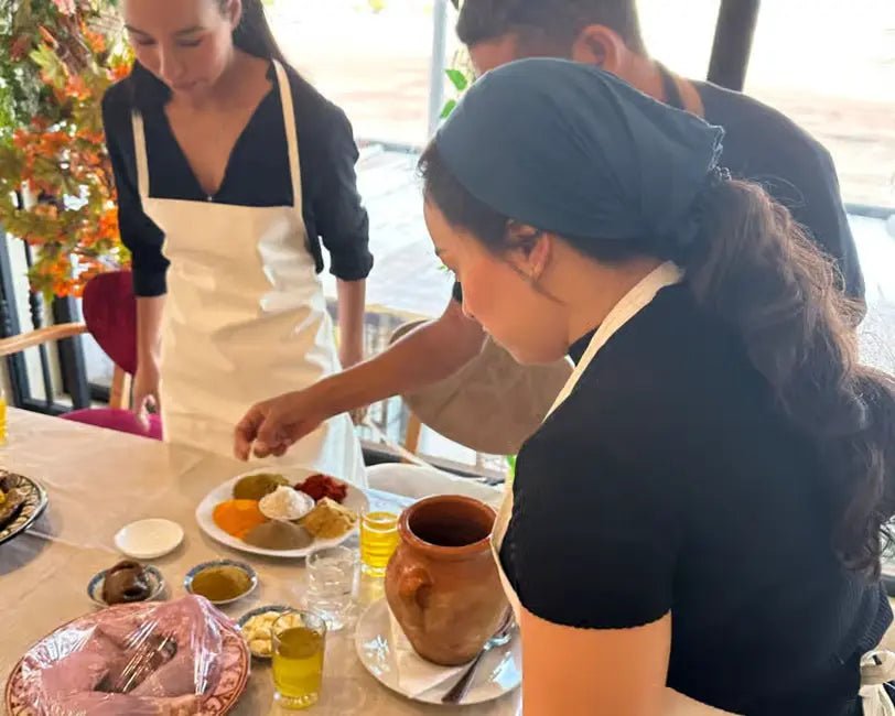 Marrakech: Moroccan Cooking Class at Chouf l'Or with Hotel Pickup