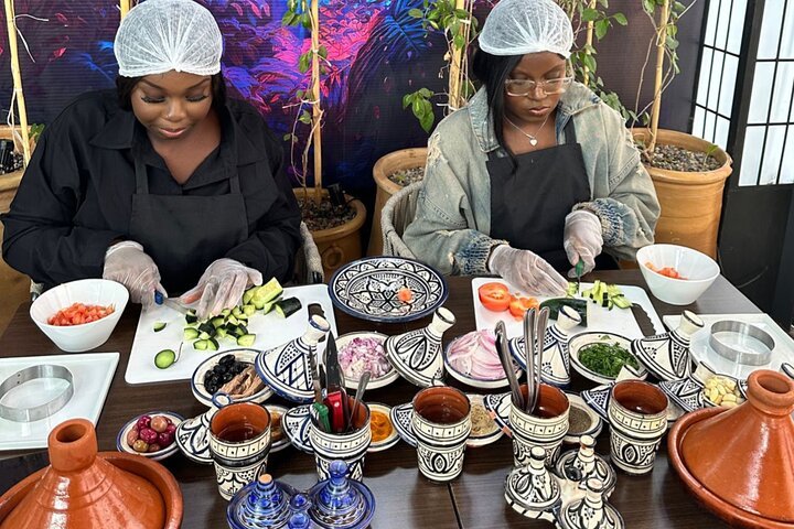 Marrakech: Moroccan Cooking Class at Chouf l'Or with Hotel Pickup