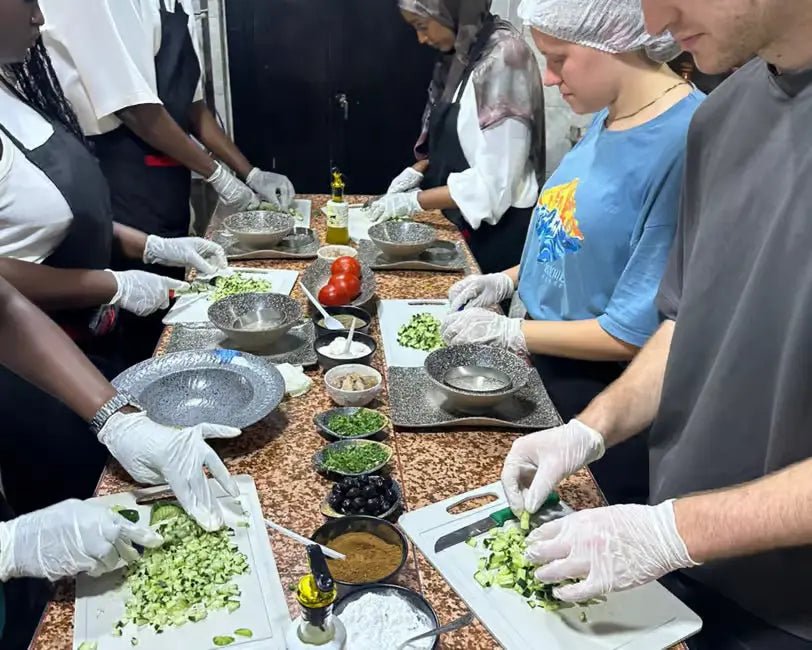 Marrakech: Moroccan Cooking Class at Chouf l'Or with Hotel Pickup