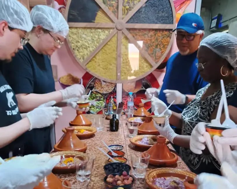 Marrakech: Moroccan Cooking Class at Chouf l'Or with Hotel Pickup