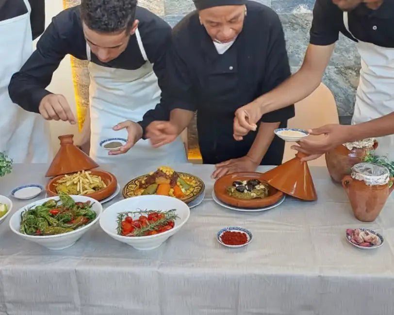 Marrakech: Moroccan Cooking Class at Chouf l'Or with Hotel Pickup