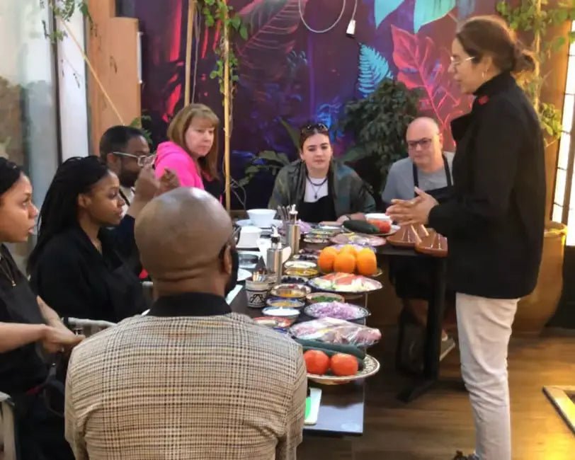 Marrakech: Moroccan Cooking Class at Chouf l'Or with Hotel Pickup