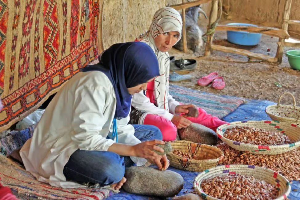Marrakech: Rug Art Experience with Atlas Camel Ride and Artisan Visit