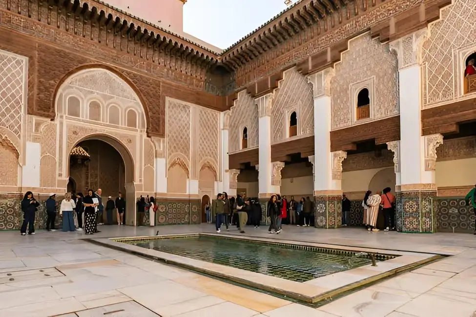 Marrakech: Walking Tour of Ben Youssef Madrasa, Secret Garden and Souks