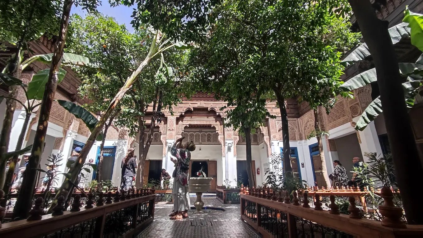 Marrakech: Walking Tour of Ben Youssef Madrasa, Secret Garden and Souks