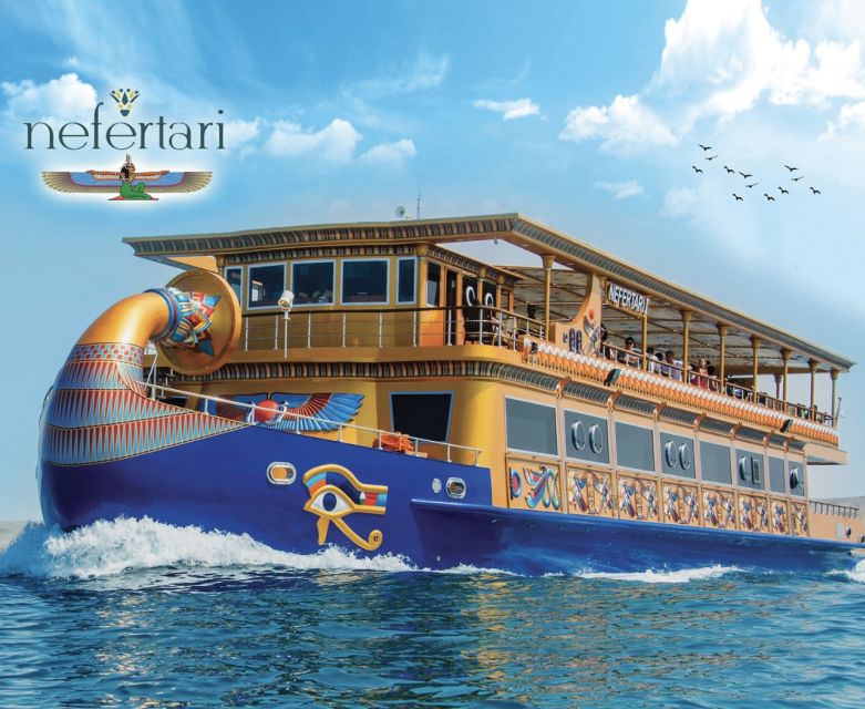 Marsa Alam: Turtle Bay Nefertari Cruise with Snorkeling and Seafood Lunch