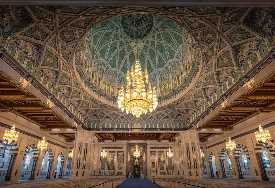 Muscat: City Tour with Grand Mosque, Royal Opera House, and National Museum