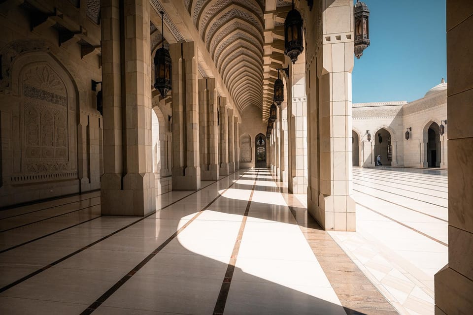 Muscat: City Tour with Grand Mosque, Royal Opera House, and National Museum
