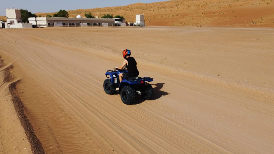 Muscat: Wadi Bani Khalid and Wahiba Desert Tour With Optional Quad Bike
