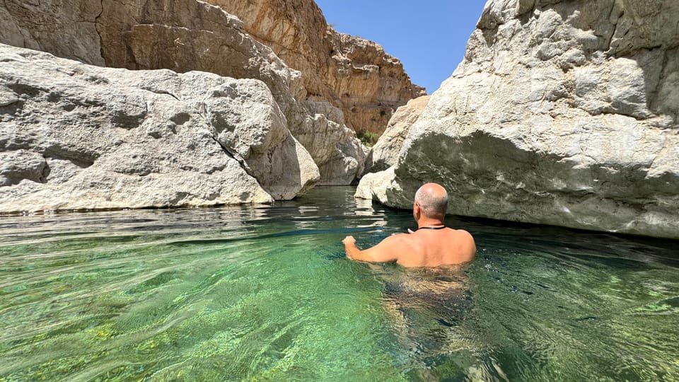 Muscat: Wadi Bani Khalid and Wahiba Desert Tour With Optional Quad Bike