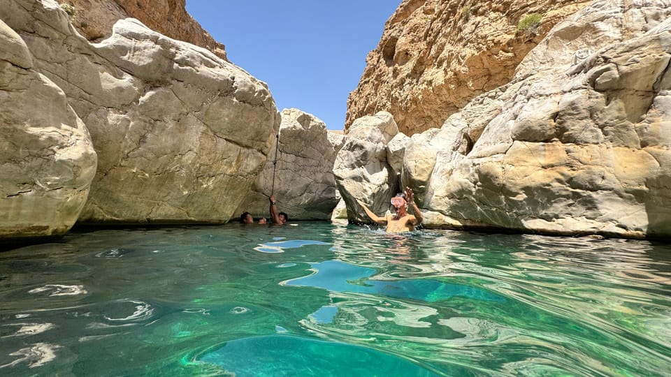 Muscat: Wadi Bani Khalid and Wahiba Desert Tour With Optional Quad Bike