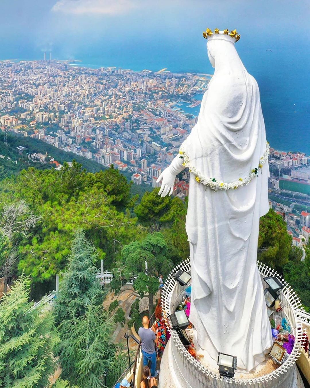 De Beirute: excursão privada à Gruta de Jeita, Harissa e teleférico