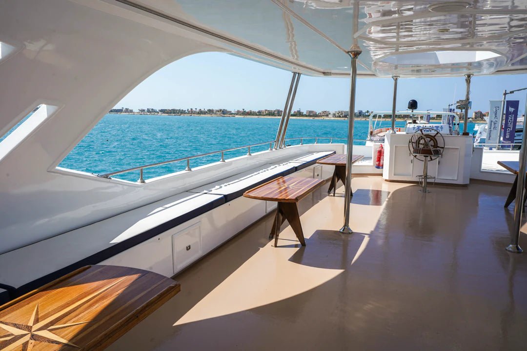 Porto Marina: Eyoun El Bahr Private Yacht Trip with Swimming and Optional Lunch in North Coast