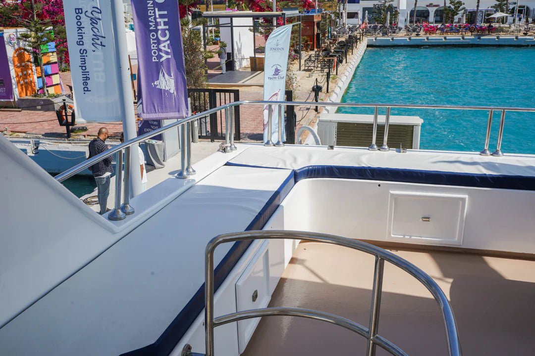 Porto Marina: Eyoun El Bahr Private Yacht Trip with Swimming and Optional Lunch in North Coast