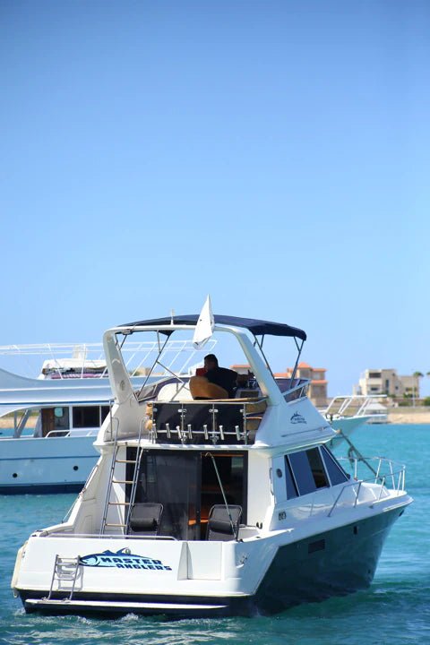 Porto Marina: Masters Anglers Private Yacht Trip with Swimming and Optional Lunch in North Coast