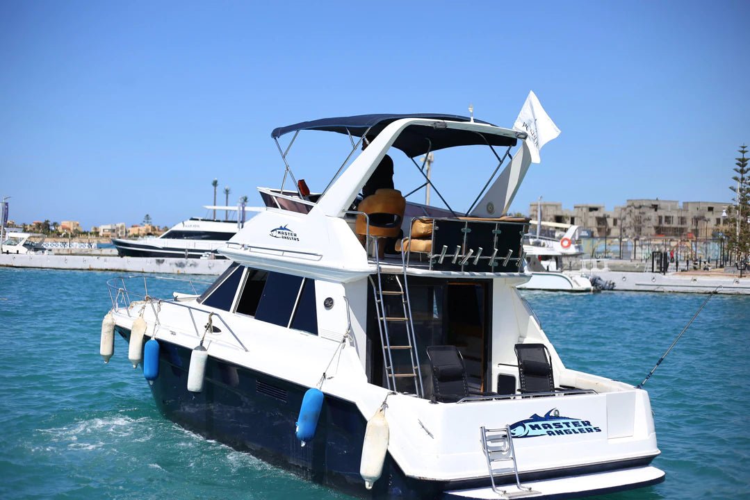 Porto Marina: Masters Anglers Private Yacht Trip with Swimming and Optional Lunch in North Coast