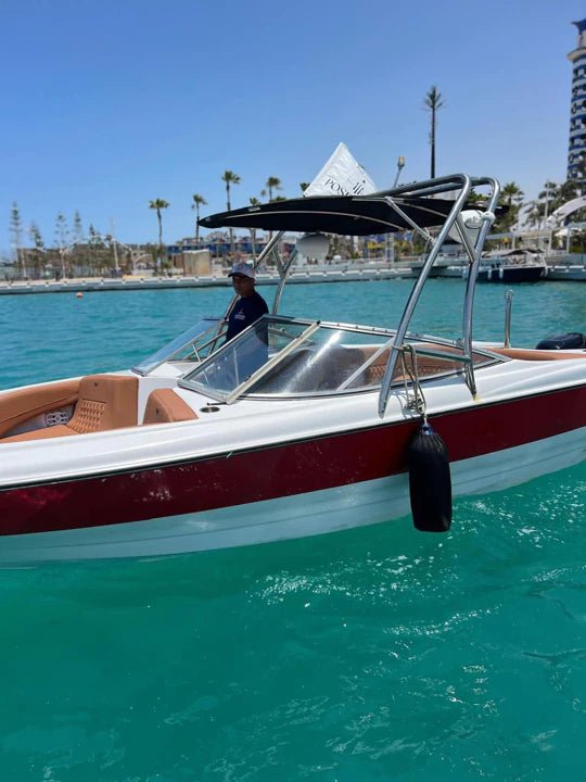 Porto Marina: Private Speedboat Trip with Swimming in North Coast