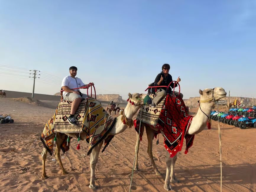 Riyadh: Red Sand Dunes Desert Tour with Camel and Quad Rides