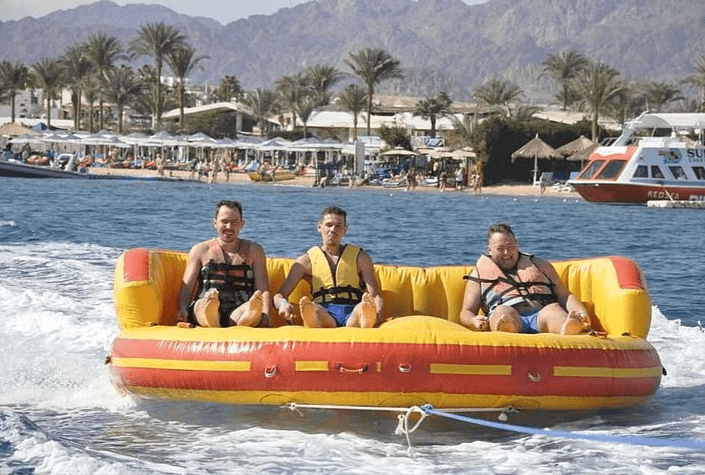 Sharm El - Sheikh: Half - Day Tour with Parasailing, Camel Ride, Scuba Dive and Quad Bike