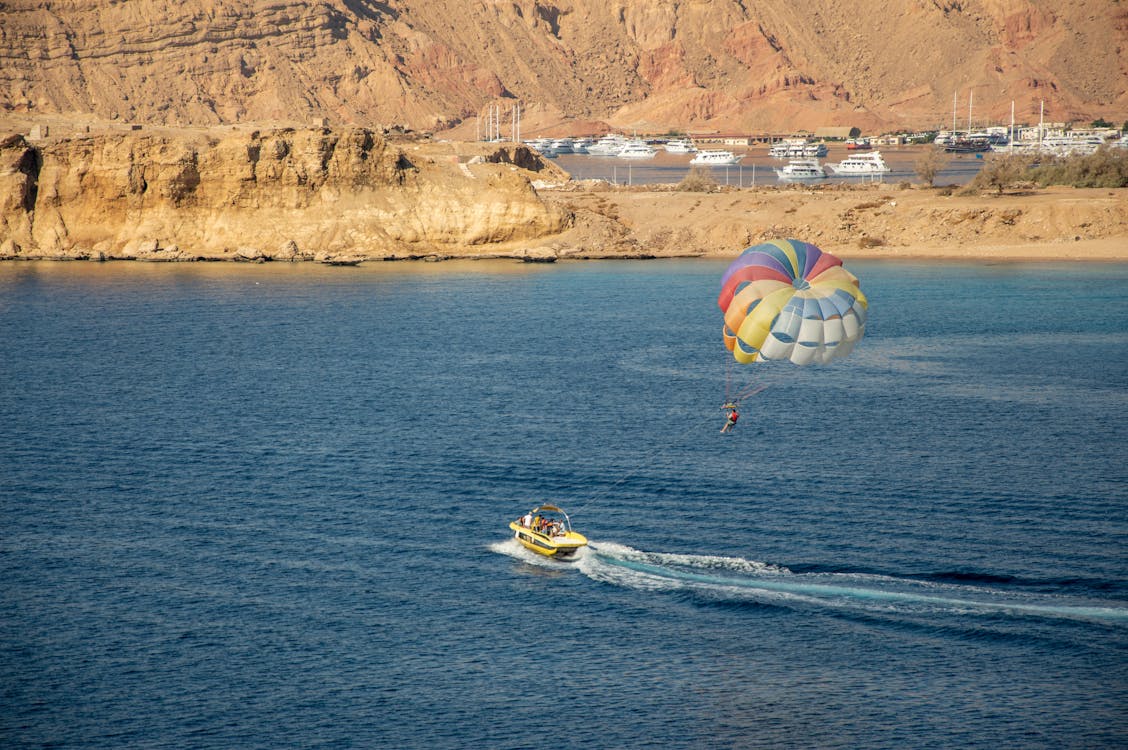 Sharm El - Sheikh: Half - Day Tour with Parasailing, Camel Ride, Scuba Dive and Quad Bike