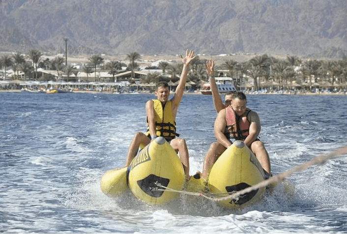Sharm El - Sheikh: Half - Day Tour with Parasailing, Camel Ride, Scuba Dive and Quad Bike