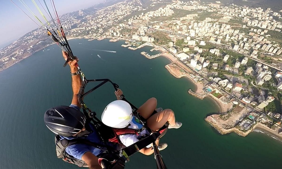 ベイルート:パラグライダー体験