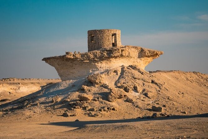 West Qatar: Richard Serra Sculpture, Umbrella Rock and Zekreet Desert Tour