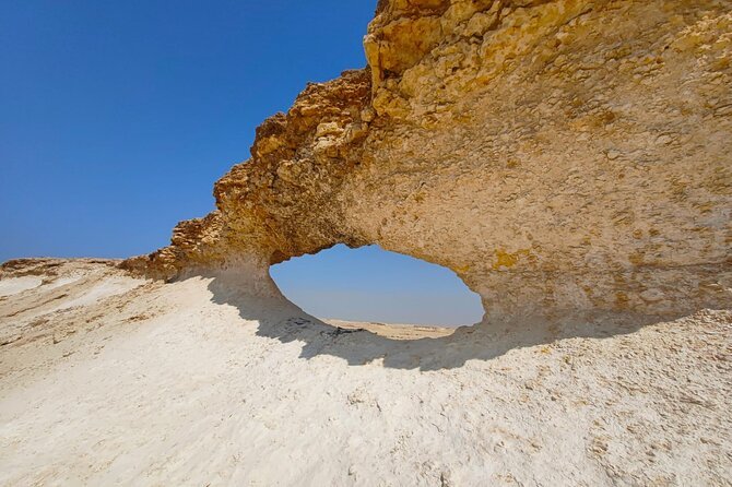 West Qatar: Richard Serra Sculpture, Umbrella Rock and Zekreet Desert Tour