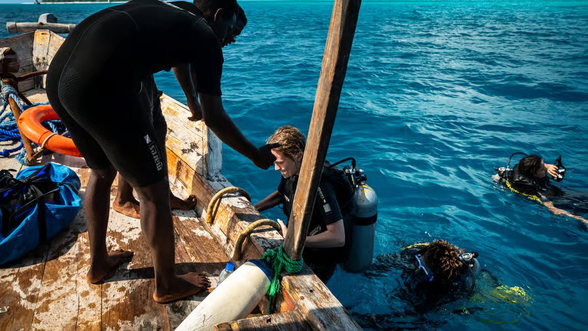 Zanzibar: 2 - Days Advanced PADI Open Water Diving Course with Lunch