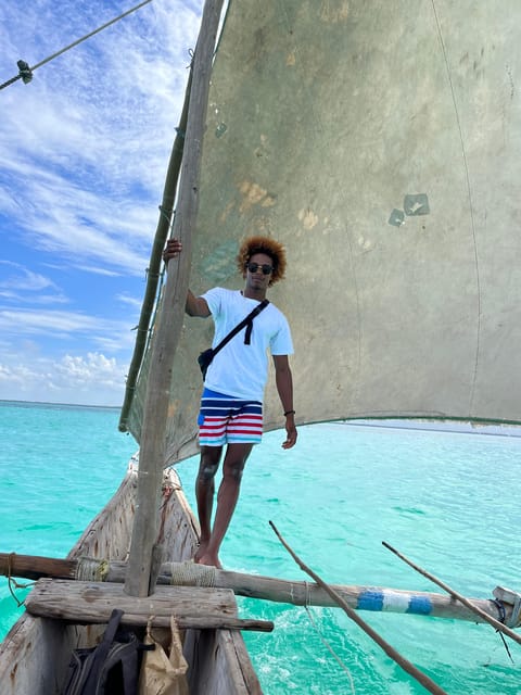Zanzibar: Full - Day Dhow Boat Cruise at Fumba Beach with Snorkeling and Lunch