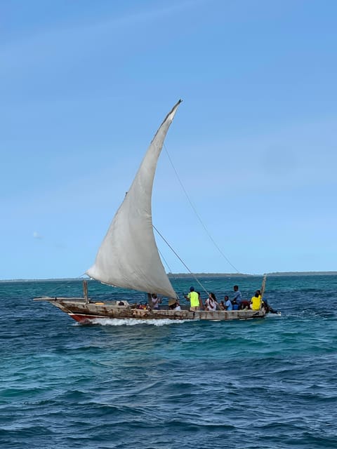 Zanzibar: Full - Day Dhow Boat Cruise at Fumba Beach with Snorkeling and Lunch
