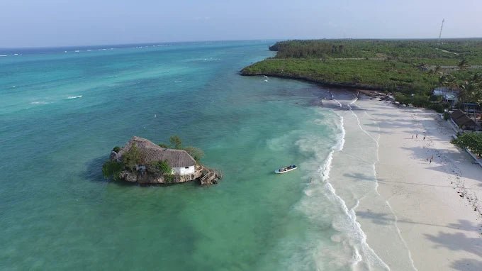 Zanzibar: Full - Day Mnemba Atoll, Dolphin Swim, Jozani Forest, and The Rock Restaurant Tour