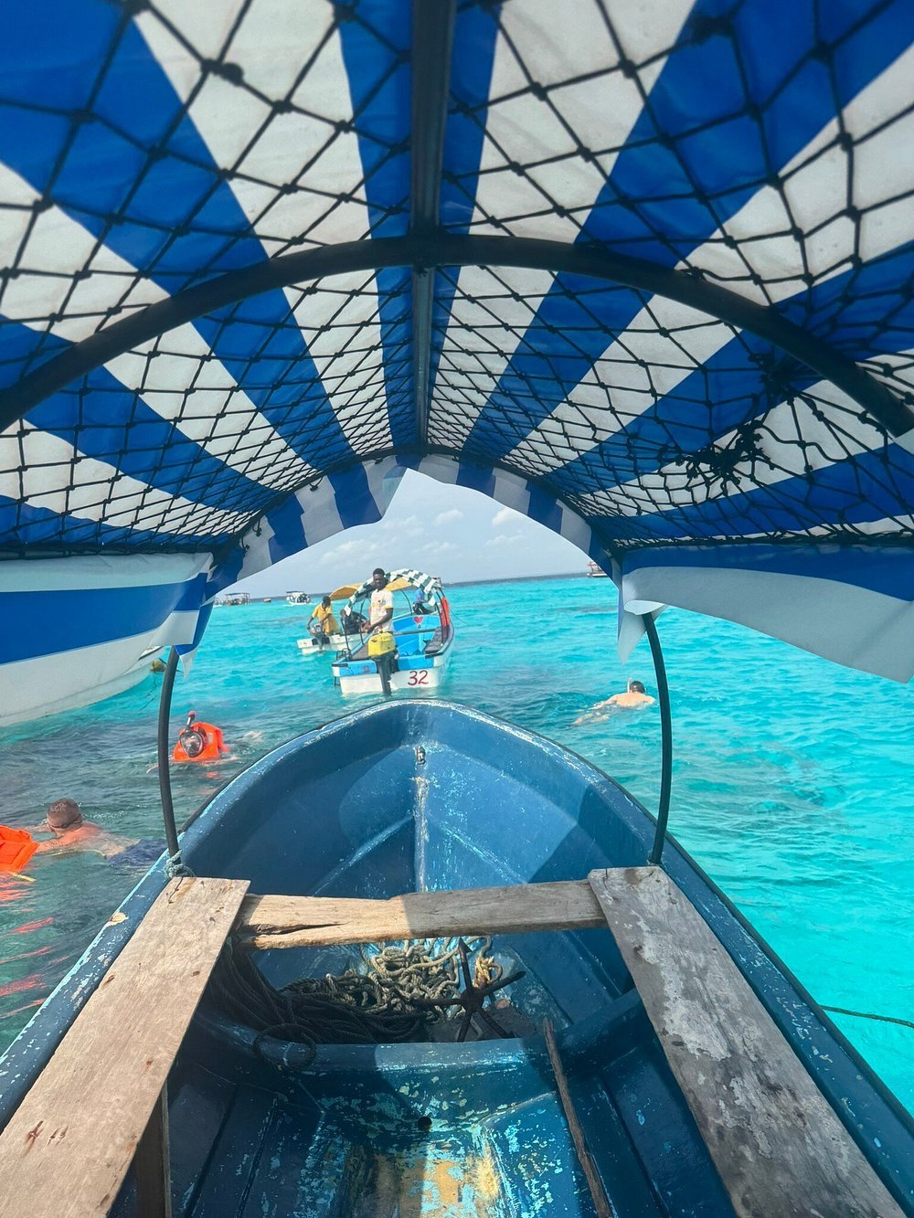 Zanzibar: Full Day Tour to Mnemba Island, Jozani Forest, Kuza Cave, Paje Beach and The Rock