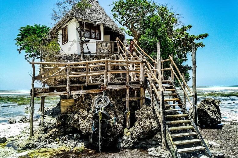 Zanzibar: Half - Day Tour to Blue Lagoon and The Rock Restaurant